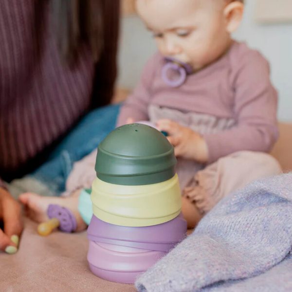 Jucărie moale Bibs Turnul Wobbly 4100100 Multicolor 0.6+ photo 5