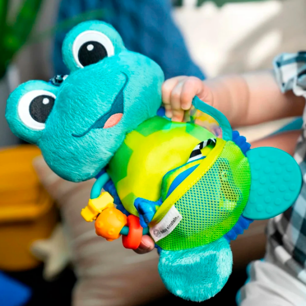 Jucărie moale Baby Einstein Ocean Explorers Neptune 13156 Blue 0.3+ photo 3