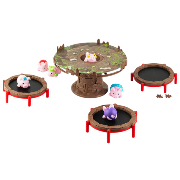 Joc de masă Fun Games Pigs on Trampolines Strategie, 6+ photo 3