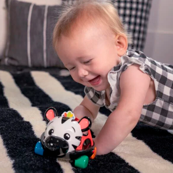 Jucărie muzicală Baby Einstein Curious Car Zen Oball 16772 Black 0.3+ photo 3