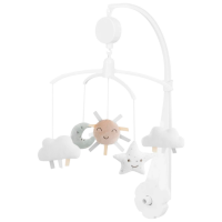 Jucărie pentru pătuțuri și cărucioare Kikka Boo Dream Big 31201010390 White 0+