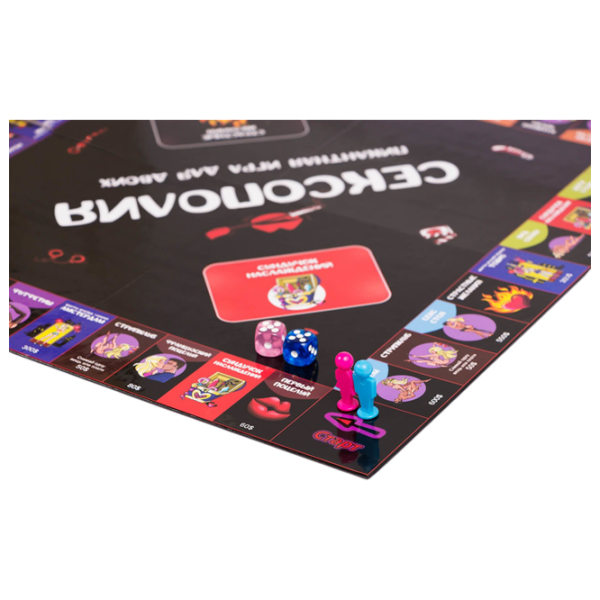 Joc de masă Fun Games Sexopoly  pentru cupluri , 18+ photo 5