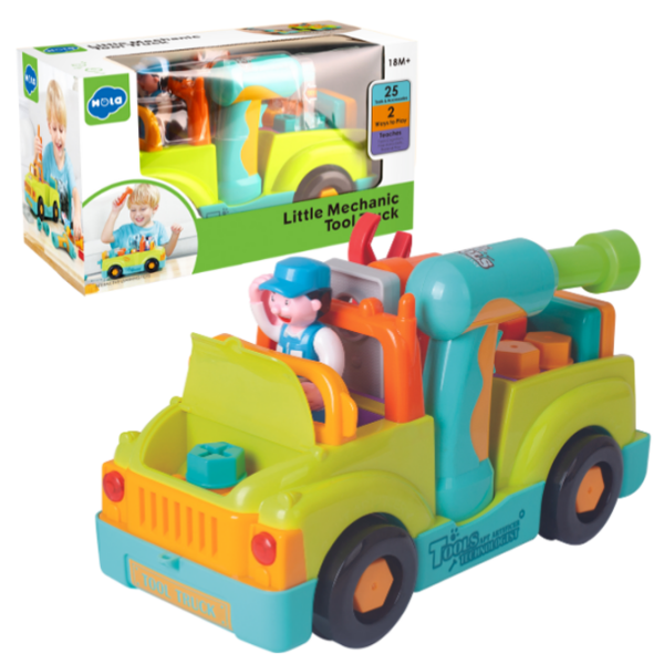 Грузовик Hola Toys 6109 6944167178919 Зелёный
Разноцветный  photo 4