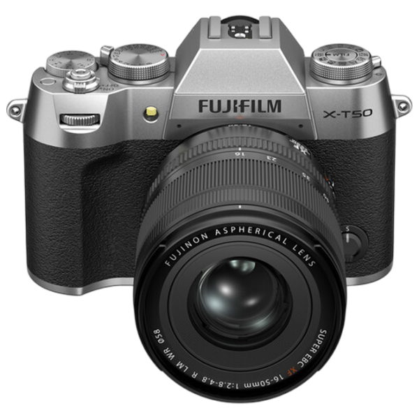 Фотоаппарат FujiFilm X-T50 XF 16-50mm f/2.8-4.8 + XF 16-50mm f/2.8-4.8 Серебряный CMOS, 40.2 МП, f/2.8 - f/4.8 photo 3