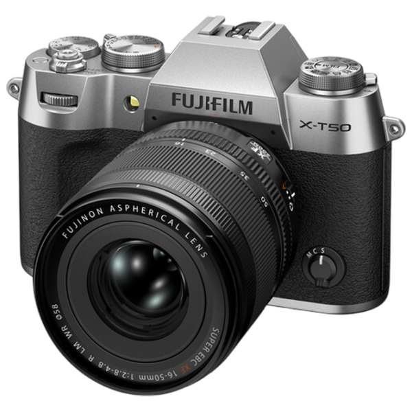 Фотоаппарат FujiFilm X-T50 XF 16-50mm f/2.8-4.8 + XF 16-50mm f/2.8-4.8 Серебряный CMOS, 40.2 МП, f/2.8 - f/4.8 photo 4