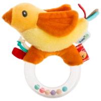 Мягкая игрушка BabyJem Lori Cinnamon 859 Желтый 0+