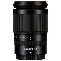 Объектив Nikon Z 24-200mm f/4-6.3 VR Nikkor, Черный 