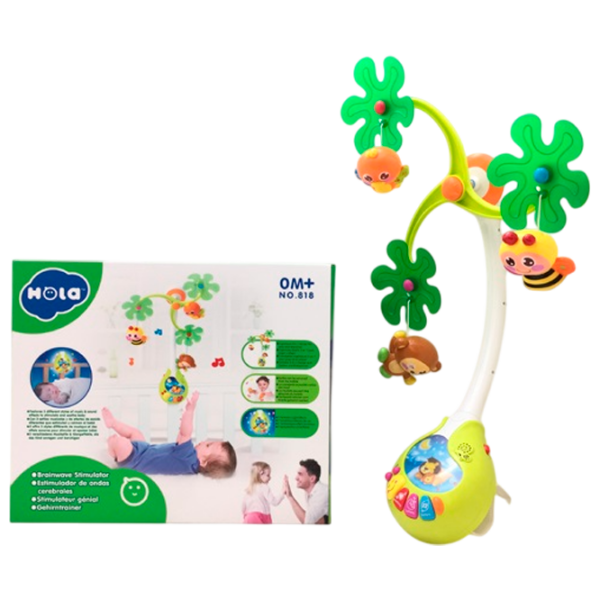 Jucărie pentru pătuțuri și cărucioare Hola Toys 81889 6944167181889 Multicolor 0+ photo 1