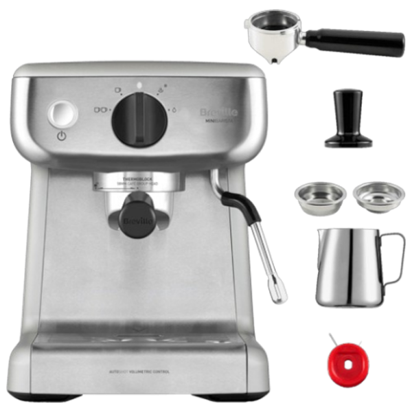 Aparat de cafea Breville VCF125X-DIM Silver 1450 W, 2 l, Bloc termic photo 4
