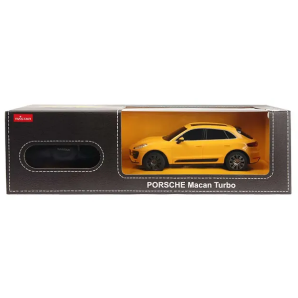Машинка Rastar PORSCHE Macan Turbo 8600018950582 Черный
Желтый  photo 2