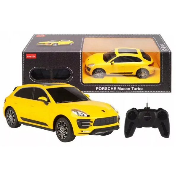 Машинка Rastar PORSCHE Macan Turbo 8600018950582 Черный
Желтый  photo 6