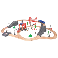 Поезд Tooky Toy TH683 6972633373322 Дерево
Разноцветный 