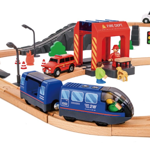 Поезд Tooky Toy TH683 6972633373322 Дерево
Разноцветный  photo 5