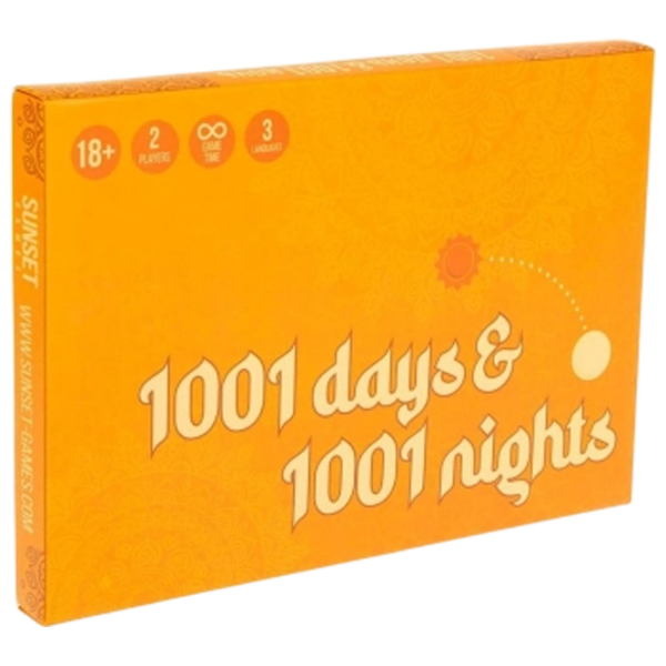 Joc de masă SunSet 1001 Days & 1001 Nights pentru cupluri , 18+ photo 1