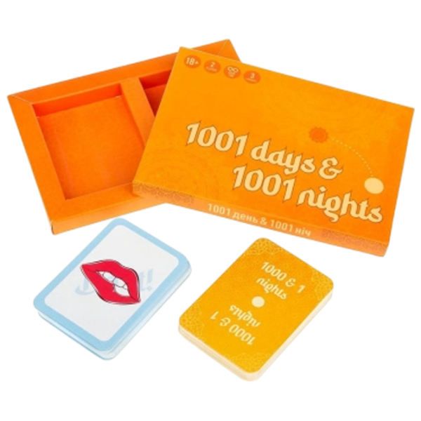Joc de masă SunSet 1001 Days & 1001 Nights pentru cupluri , 18+ photo 2