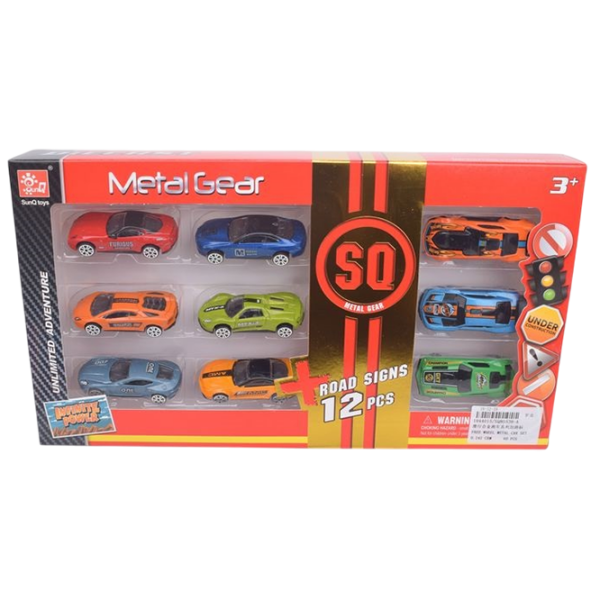 Set de mașini Metal Gear 40150 8600019440150 Black
Multicolor  photo 1