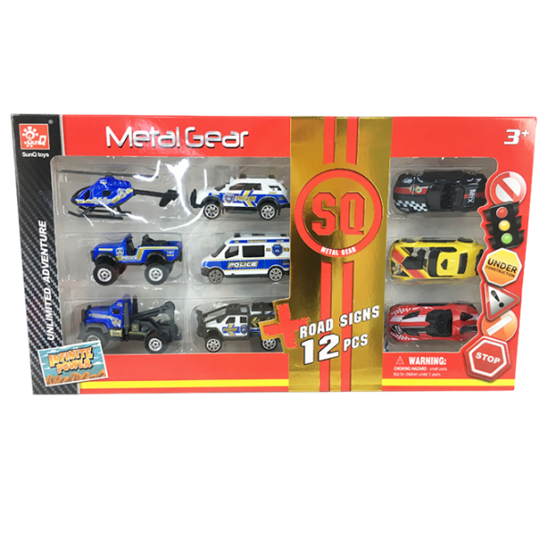 Set de mașini Metal Gear 40150 8600019440150 Black
Multicolor  photo 3