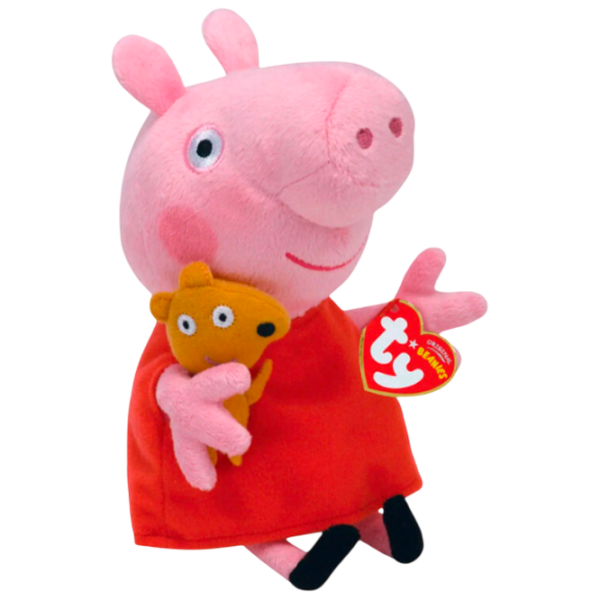 Мягкая игрушка Ty Beanie Babies Peppa TY46128 Розовый 1+