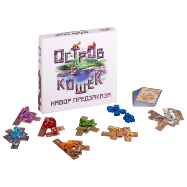 Настольная игра GaGa Games The Isle of Cats: Kickstarter Pack Стратегия, 8+ photo 2