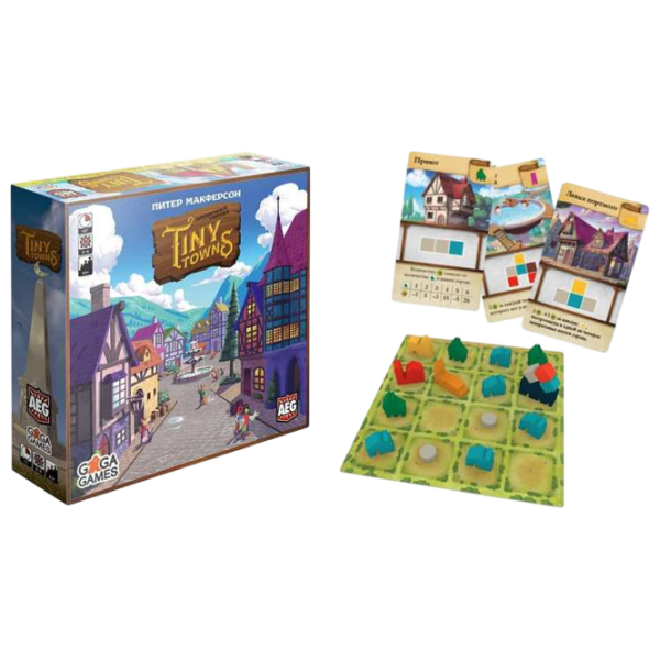 Настольная игра GaGa Games Tiny Towns Стратегия, 10+ photo 2