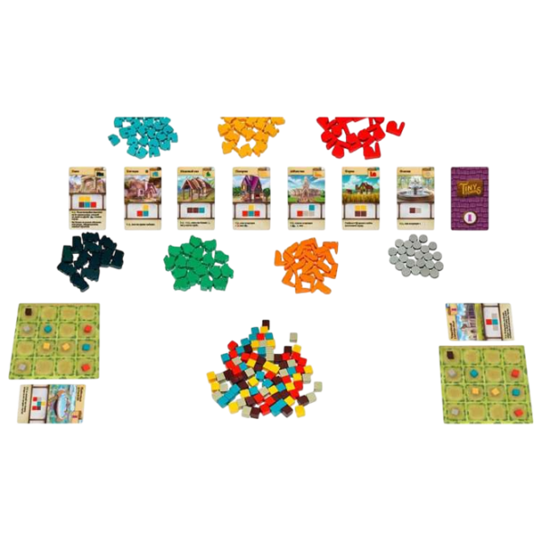 Настольная игра GaGa Games Tiny Towns Стратегия, 10+ photo 3