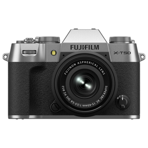 Фотоаппарат FujiFilm X-T50 15-45 mm + XC15-45mm Серебряный CMOS 5, 40.2 МП, f/3.5 - f/5.6 photo 1