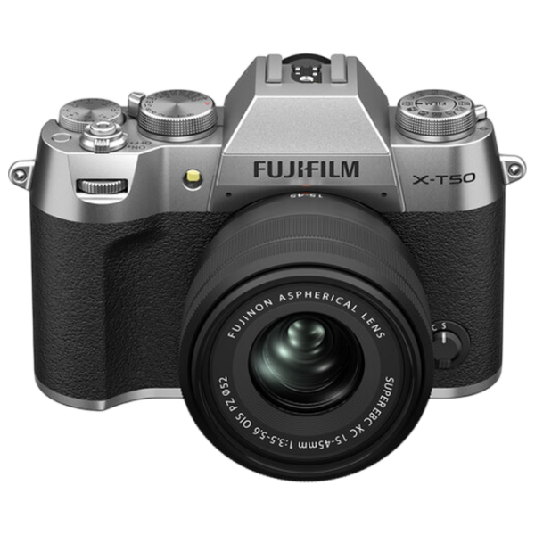 Фотоаппарат FujiFilm X-T50 15-45 mm + XC15-45mm Серебряный CMOS 5, 40.2 МП, f/3.5 - f/5.6 photo 2