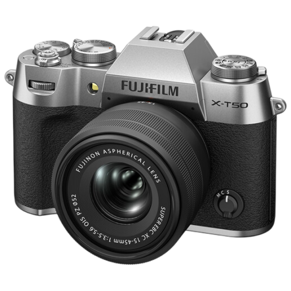 Фотоаппарат FujiFilm X-T50 15-45 mm + XC15-45mm Серебряный CMOS 5, 40.2 МП, f/3.5 - f/5.6 photo 3
