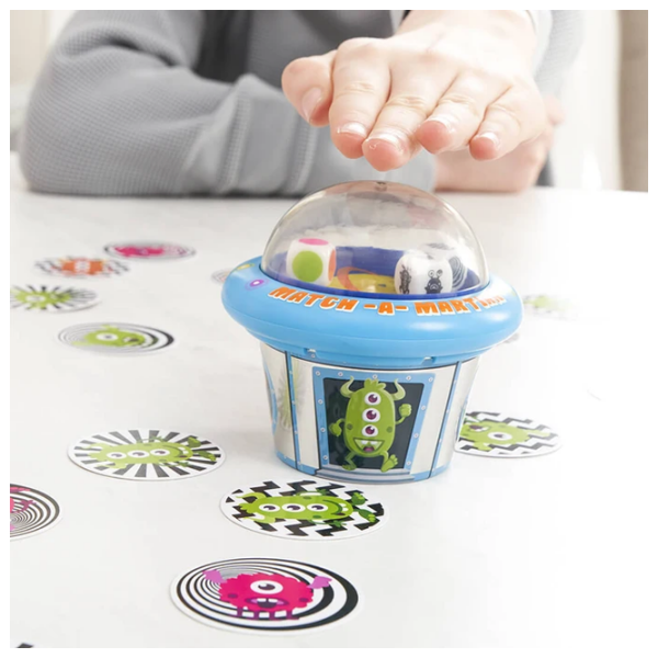 Joc de masă Fun Games Pop-A-Tops: Match a Martian pentru companii, 6+ photo 3