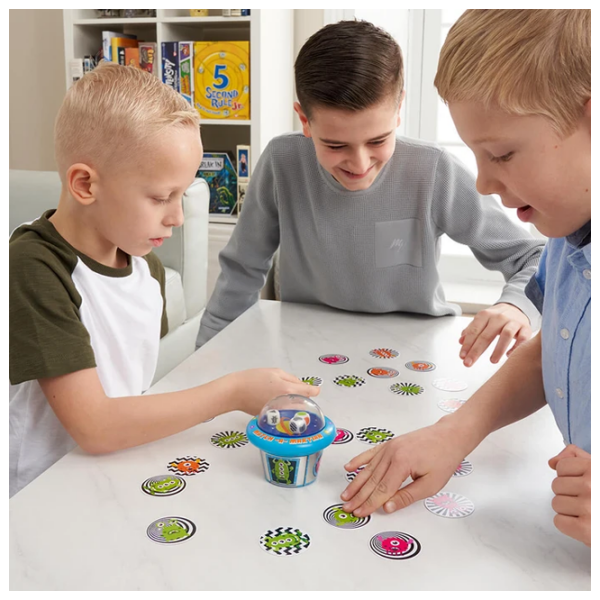 Joc de masă Fun Games Pop-A-Tops: Match a Martian pentru companii, 6+ photo 4