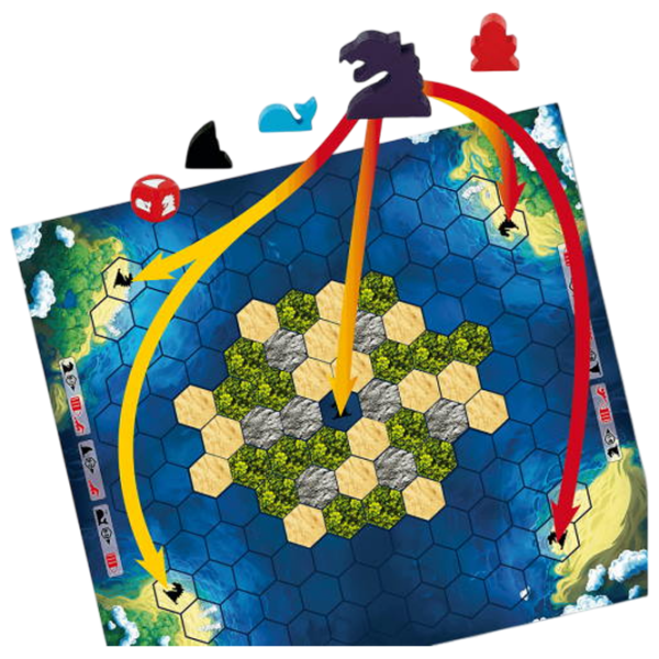Joc de masă Lautapelit Survive: Escape from Atlantis! Strategie, 8+ photo 4