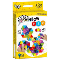 Настольная игра Danko Toys Brainbow HEX Логическая игра, 5+