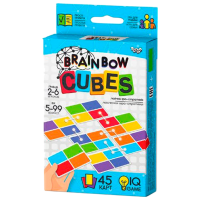 Настольная игра Danko Toys Brainbow Cubes Логическая игра, 5+