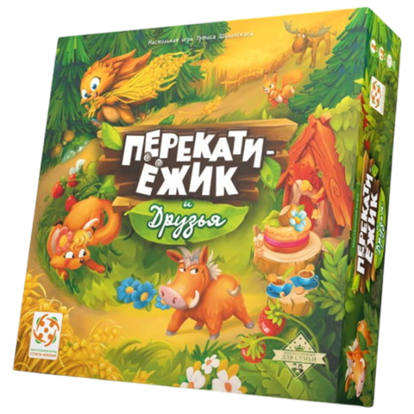 Настольная игра Lifestyle Hedgehog Roll & Friends Стратегия, 5+ photo 1
