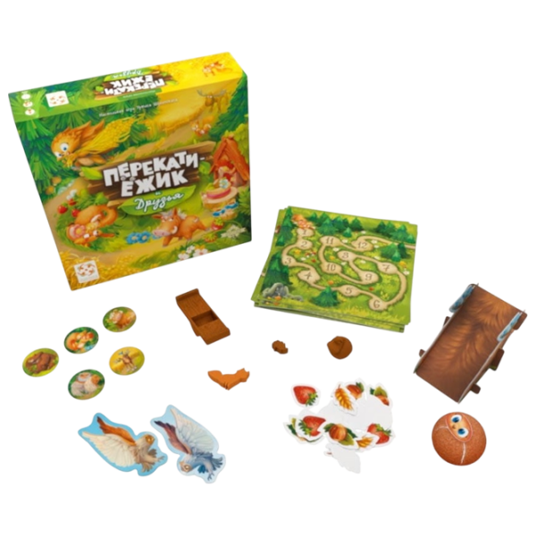 Настольная игра Lifestyle Hedgehog Roll & Friends Стратегия, 5+ photo 2