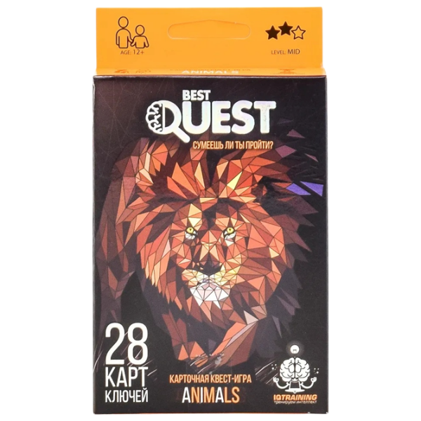 Настольная игра Danko Toys Best Quest Логическая игра, 12+ photo 2