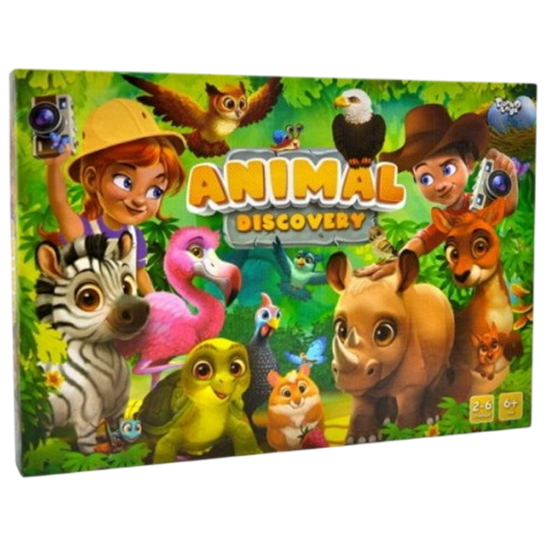 Joc de masă Danko Toys Animal Discovery Strategie, 6+ photo 1