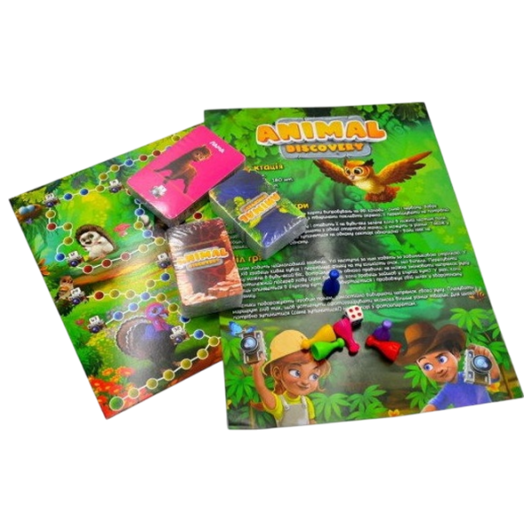 Joc de masă Danko Toys Animal Discovery Strategie, 6+ photo 2