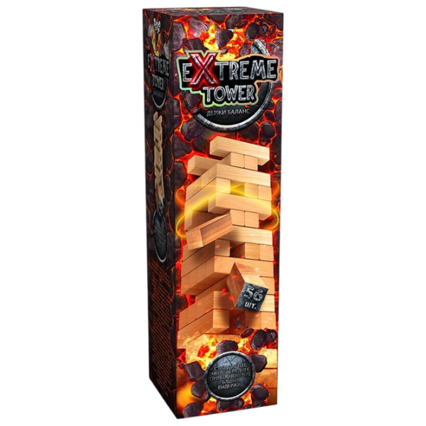 Joc de masă ChiToys Extreme Tower Jenga, 6+