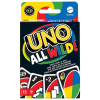 Joc de masă Mattel UNO All Wild Uno, 7+