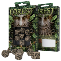 Joc de masă Q-Workshop Forest Dice Set: Savannah Set de cuburi, 3+
