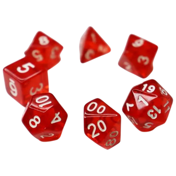 Joc de masă Games 7 Days Elvish Translucent Set de cuburi, 3+ photo 2