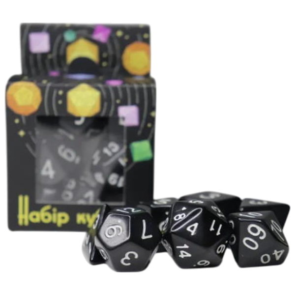 Joc de masă Games 7 Days Runic Dice Set de cuburi, 3+