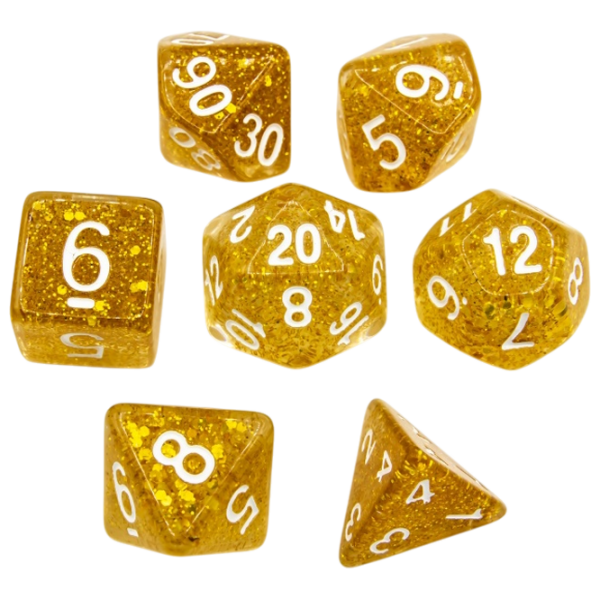 Настольная игра Games 7 Days Glitter 7 Dice Набор кубиков, 3+