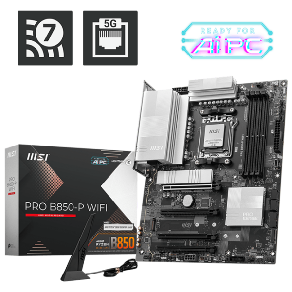 Материнская плата MSI B850 GAMING PLUS WIFI ATX  photo 5
