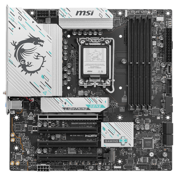 Материнская плата MSI B860M GAMING PLUS WIFI mATX  photo 1