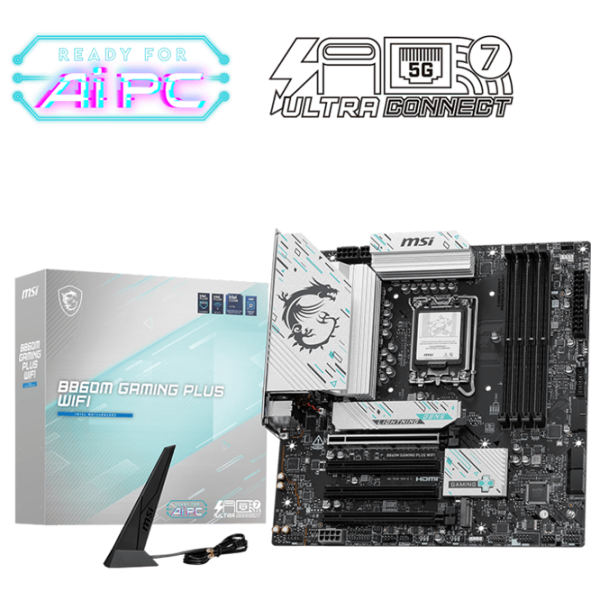 Материнская плата MSI B860M GAMING PLUS WIFI mATX  photo 5