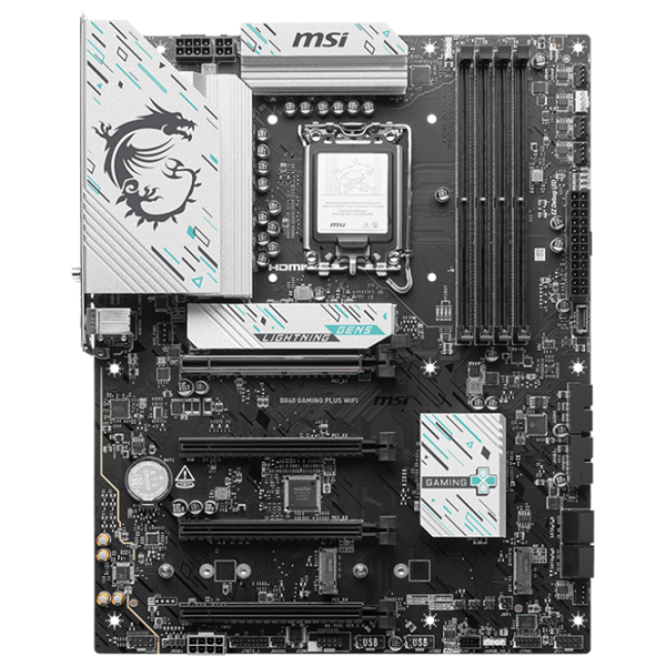 Материнская плата MSI B860 GAMING PLUS WIFI mATX  photo 1