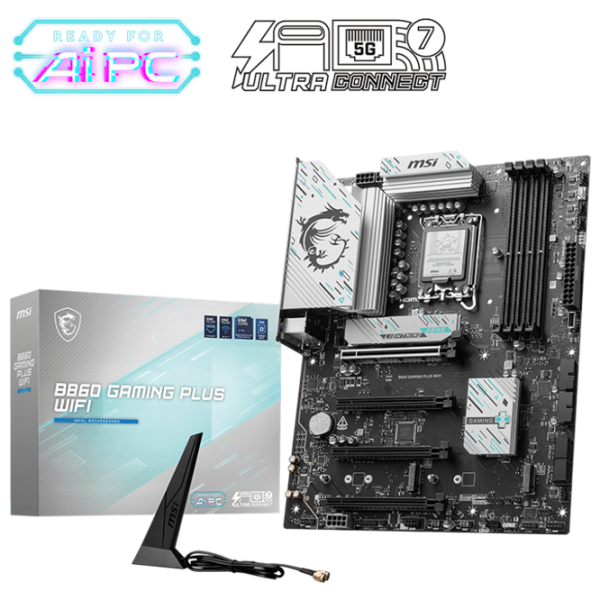 Материнская плата MSI B860 GAMING PLUS WIFI mATX  photo 5