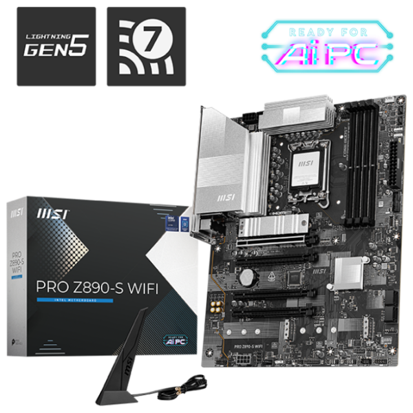 Материнская плата MSI PRO Z890-S WIFI ATX  photo 5